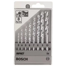 Cargar imagen en el visor de la galería, Set 8 piezas Broca Muro CYL-1 Bosch
